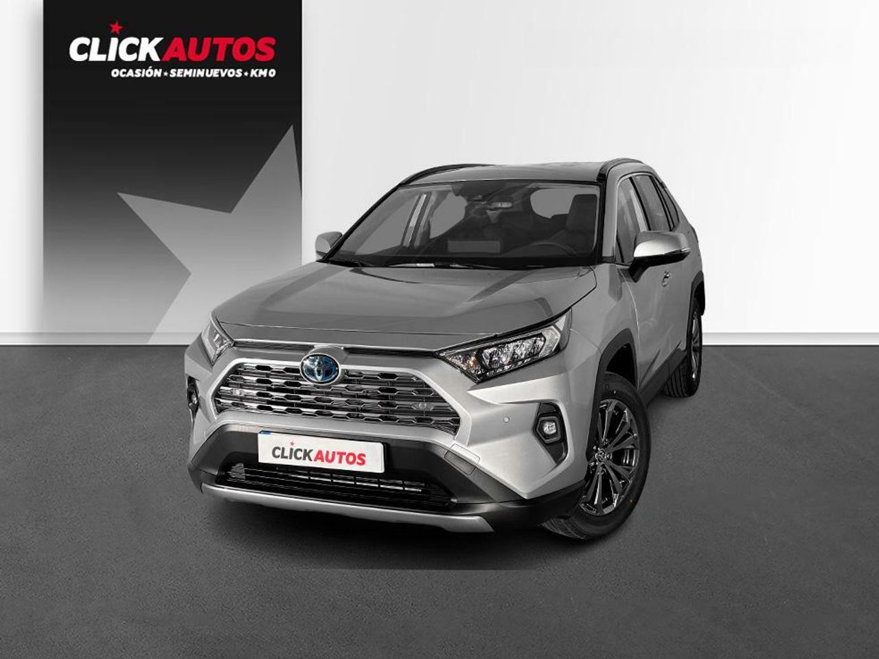 Coche blanco perlado  de segunda mano - toyota rav4 2024 /