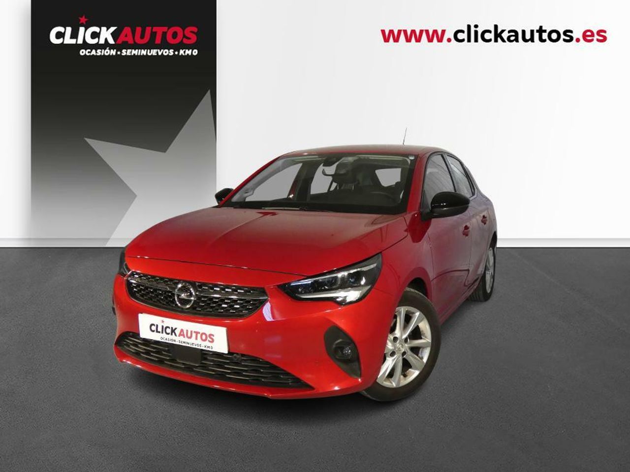 Opel corsa 2019 rojo  de segunda mano - opel corsa 2021 /