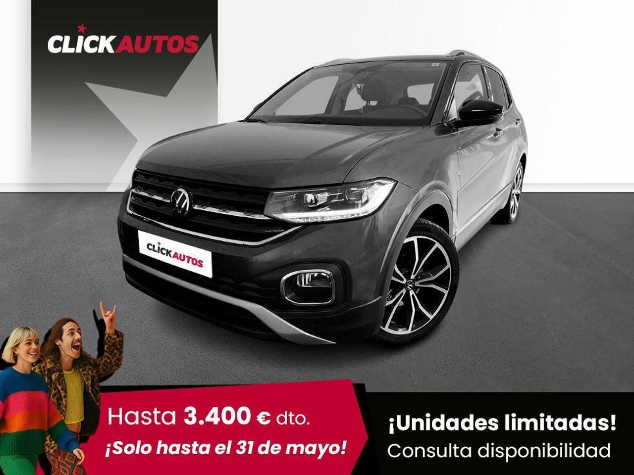 Hyundai tucson con pantalla multifuncion del cuadro a color  de segunda mano - volkswagen t-cross 2023 /