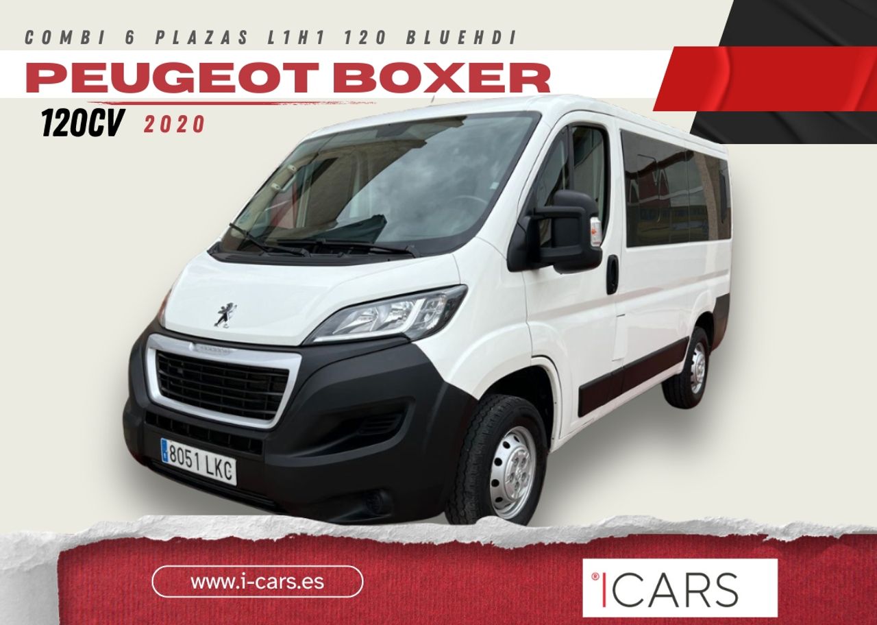 Peugeot Boxer COMBI 6 PLAZAS L1H1 120 BLUEHDI 