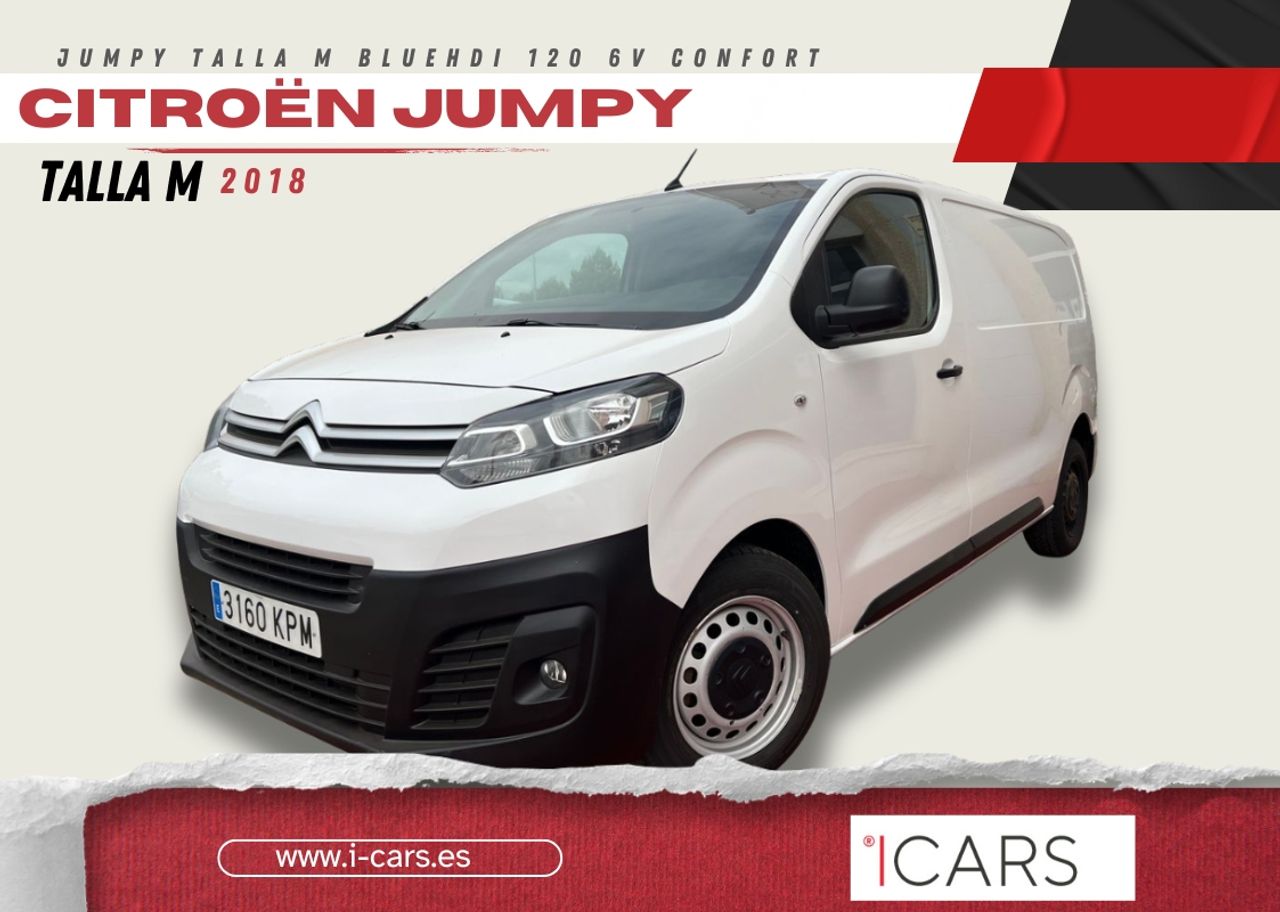 Citroën Jumpy Jumpy Talla M BlueHDi 120 6v Confort 