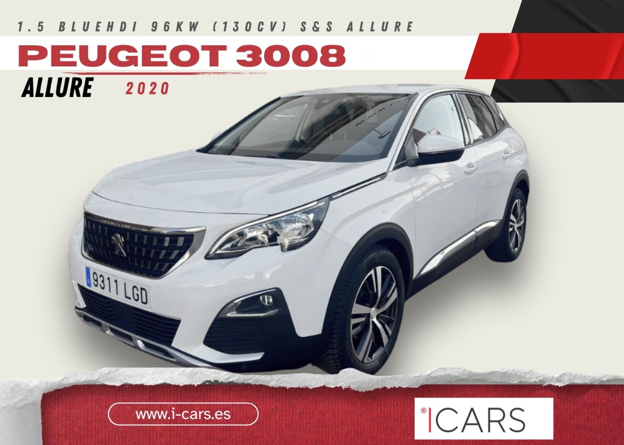 Peugeot 3008 1.5 BlueHDi 96kW (130CV) S&S Allure