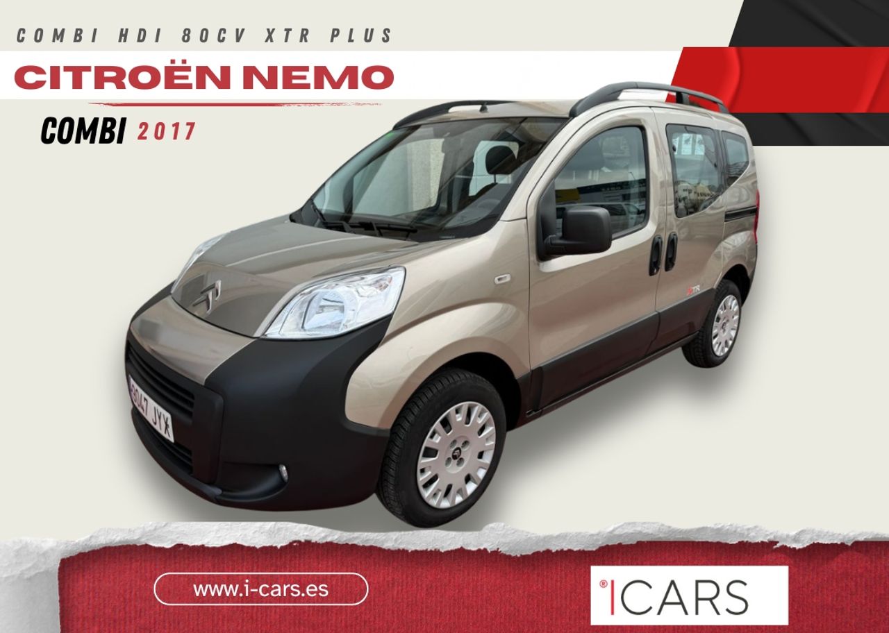 Citroën Nemo Combi HDi 80cv XTR Plus