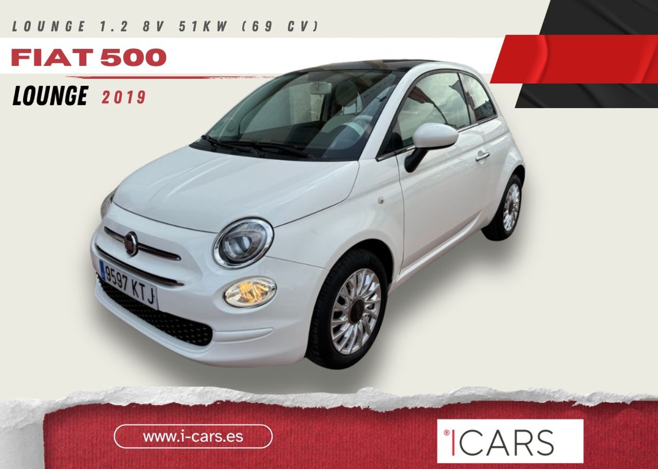 Fiat 500 Lounge 1.2 8v 51KW (69 CV)