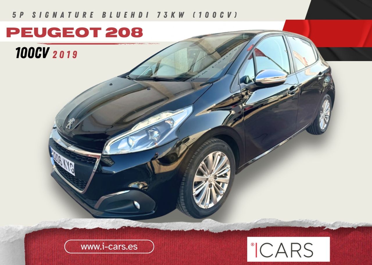 Peugeot 208 5P Signature BlueHDi 73KW (100CV)