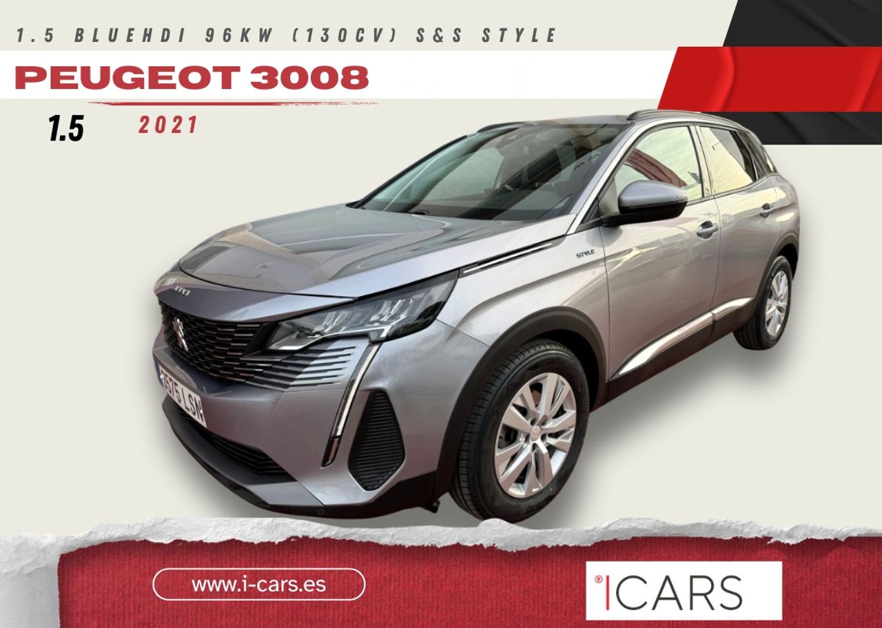 Peugeot 3008 1.5 BlueHDi 96kW (130CV) S&S Style