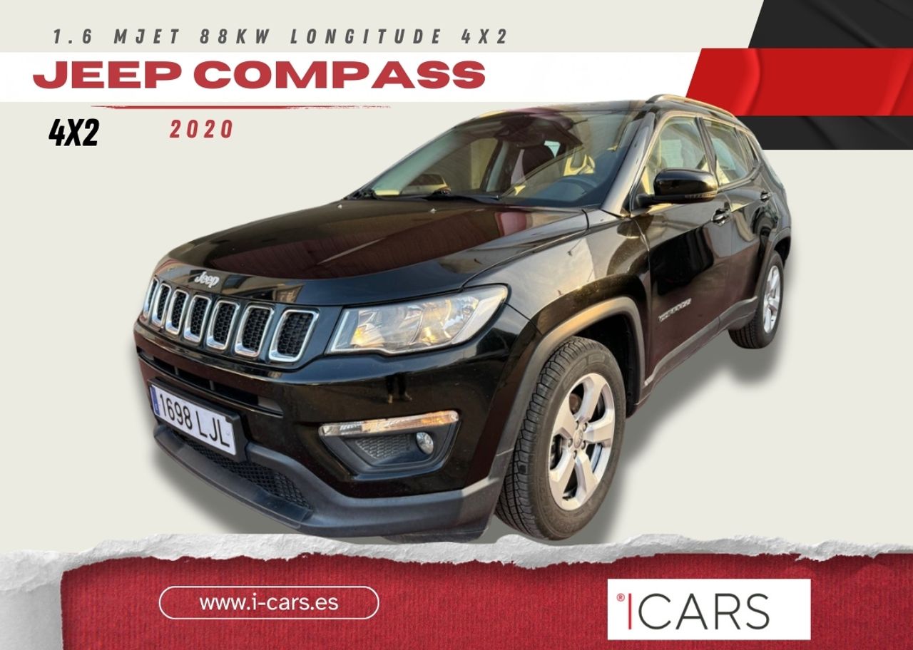 Jeep Compass 1.6 Mjet 88kW Longitude 4x2