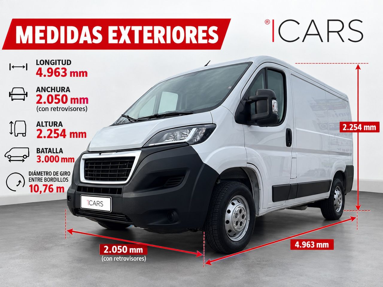 Peugeot Boxer Furgón 330 L1 H1 BHDI 88kW (120CV) S&S 6 Vel.  - foto 3