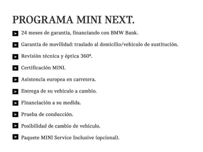 MINI Cooper  100 kw (136 cv)