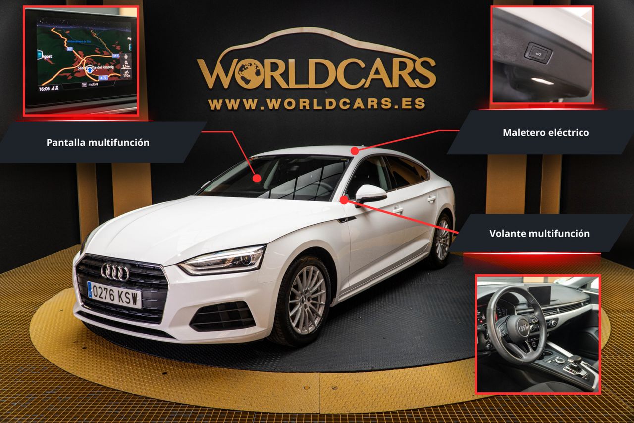 Audi q3 blanco  de segunda mano - audi a5 2019 /
