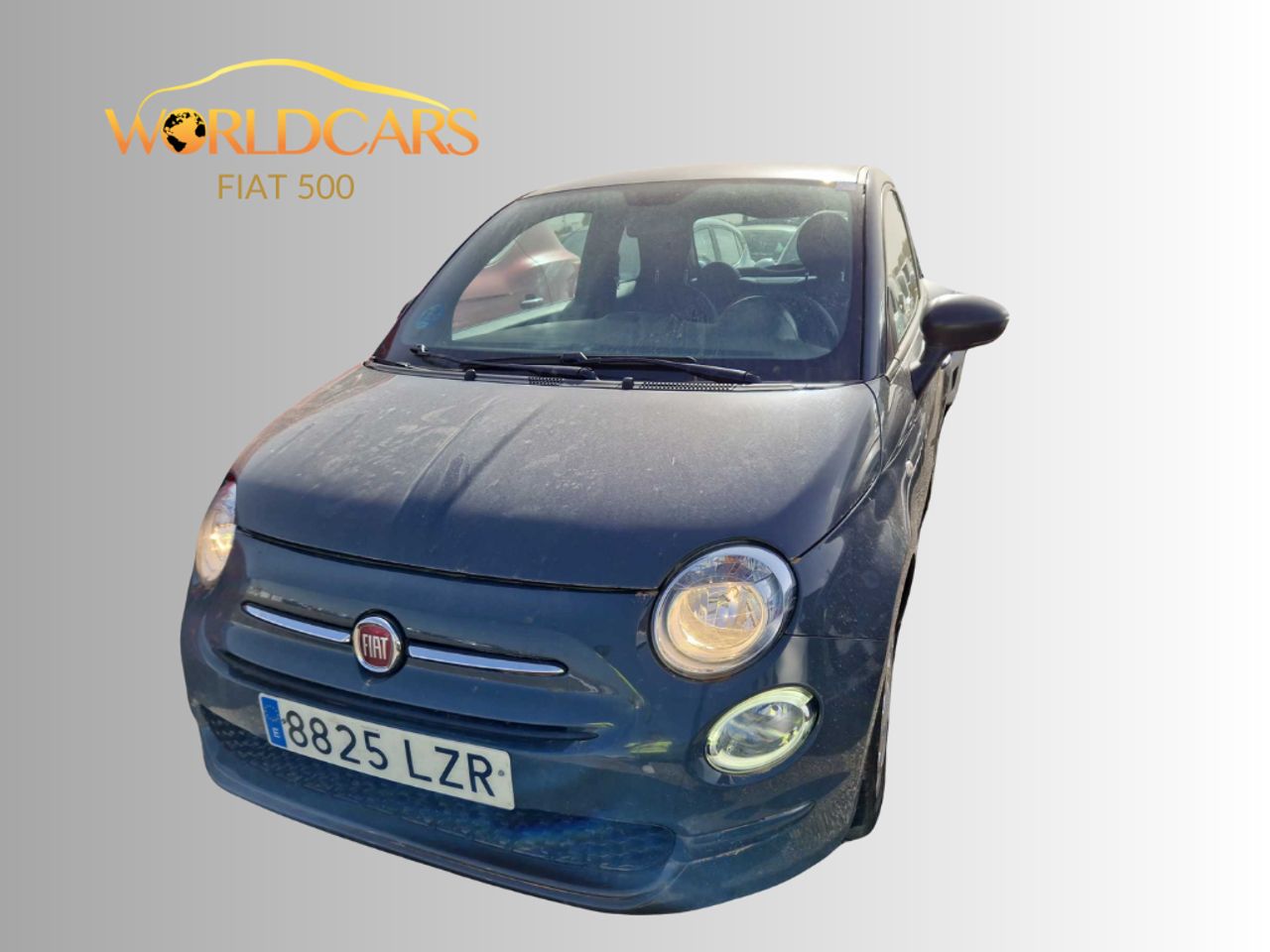 Fiat 500 2022 gris 4 plazas  de segunda mano - fiat 500 2022 /