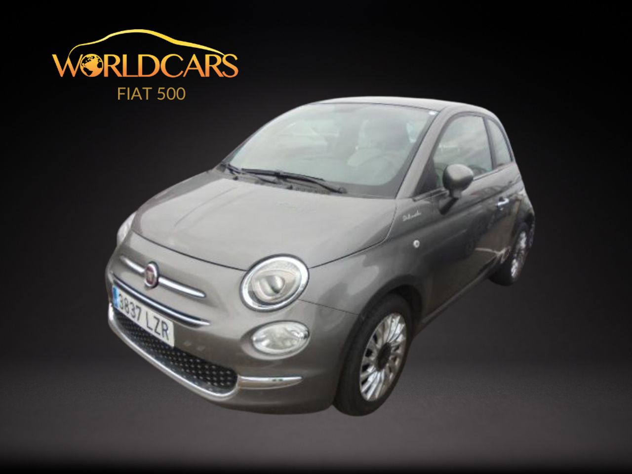 Fiat 500 2022 gris 4 plazas  de segunda mano - fiat 500 2022 /