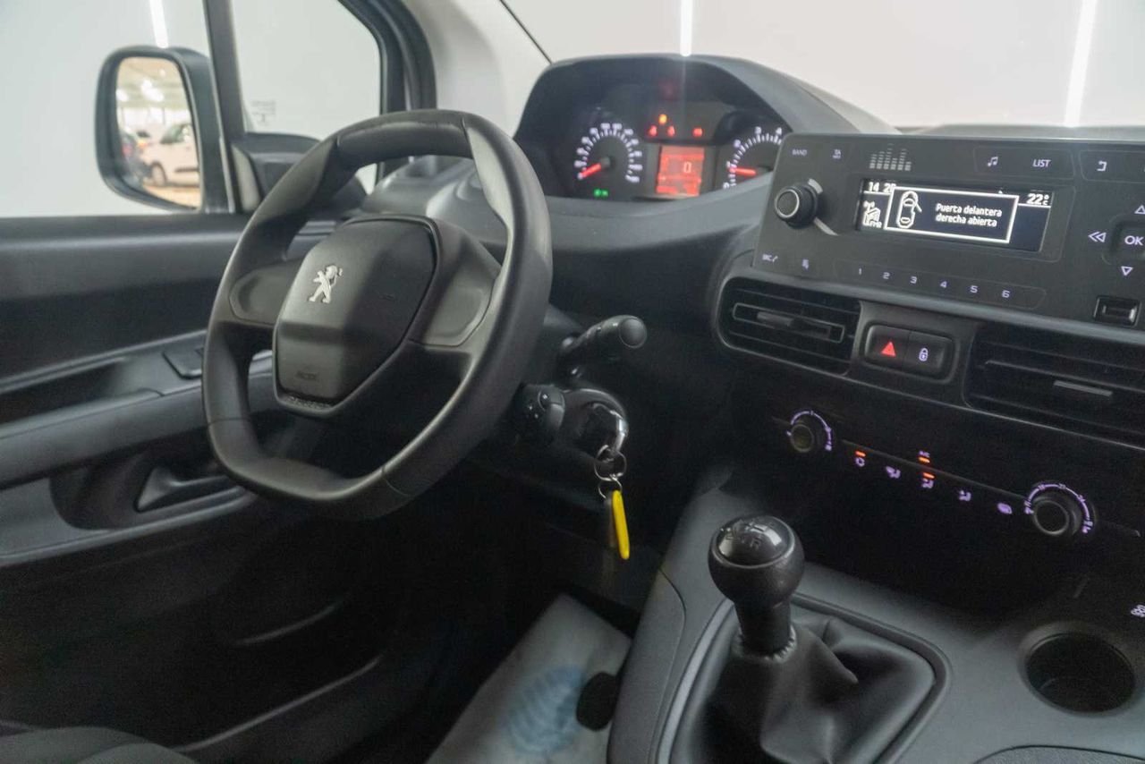 Peugeot Partner pro standard 600kg bluehdi 73kw  - Foto 21