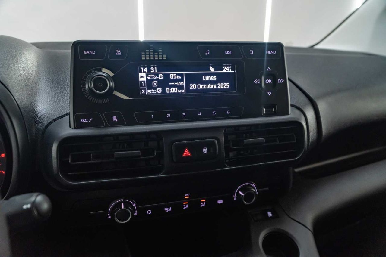 Citroën Berlingo furgón control m 1.5 bluehdi 75cv mt5 e6dt  - Foto 15
