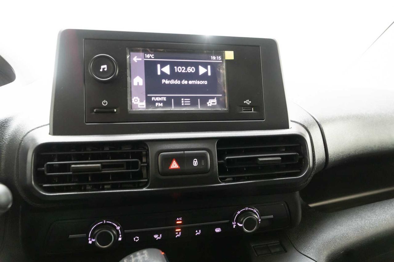 Peugeot Partner  standard 600kg bluehdi 73kw  - Foto 21