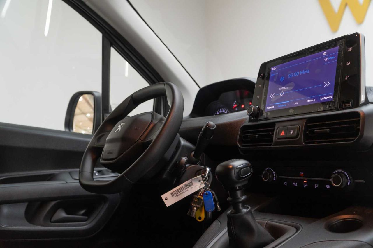 Peugeot Partner  standard 600kg bluehdi 73kw  - Foto 19