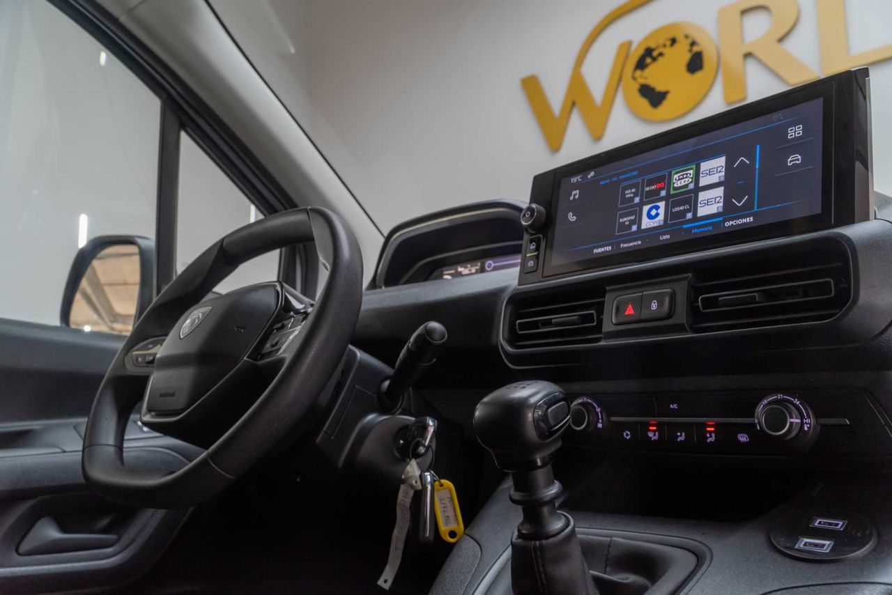 Peugeot Partner standard 600kg bluehdi 73kw  - Foto 21