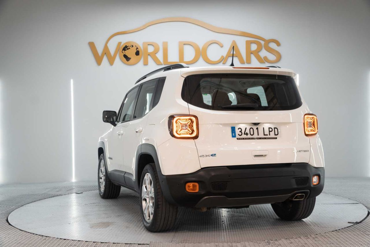 Jeep Renegade Limited 1.3 PHEV 140kW (190CV) AT AWD  - Foto 8