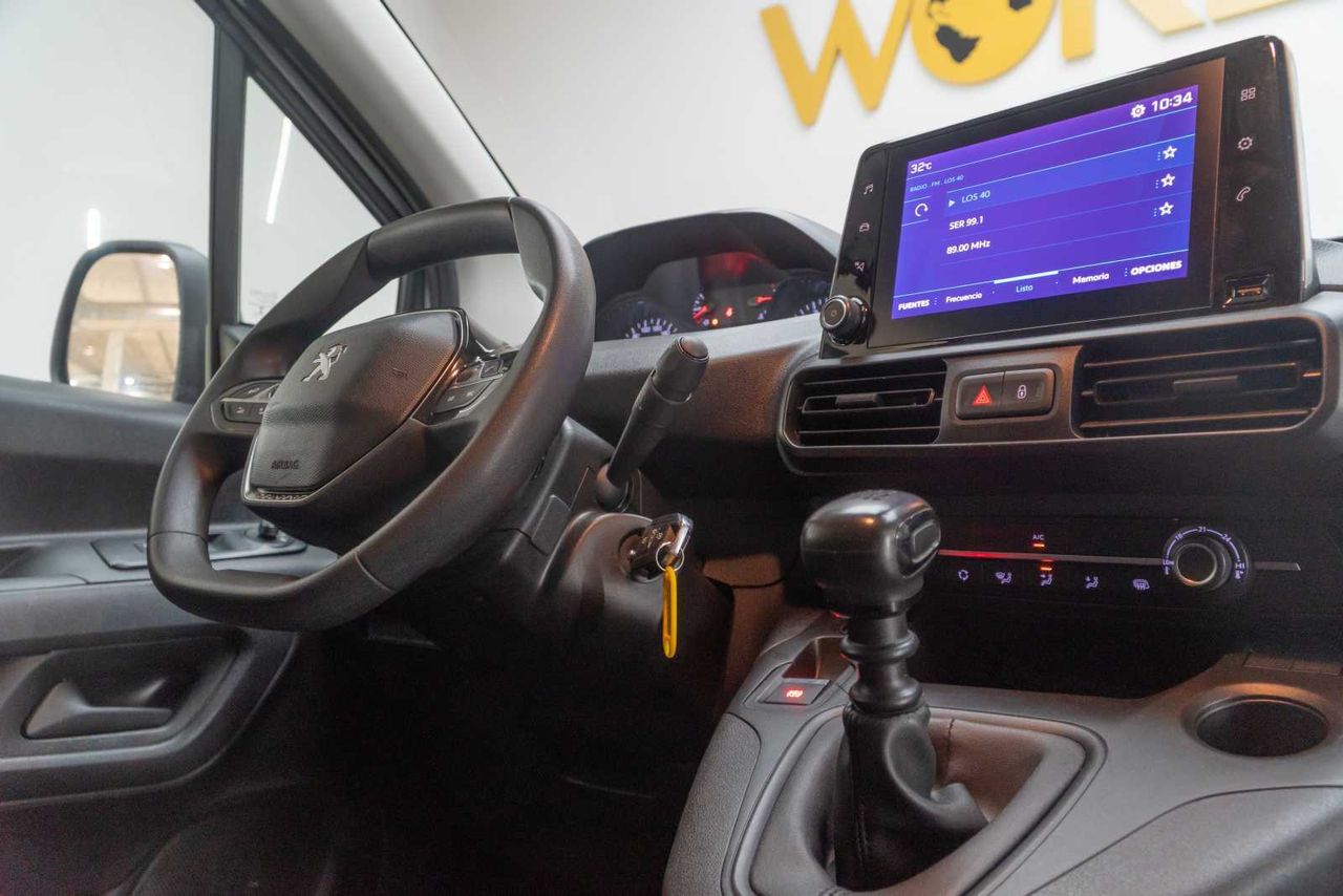 Peugeot Partner  bluehdi 100 premium standard 600 kg  - Foto 19