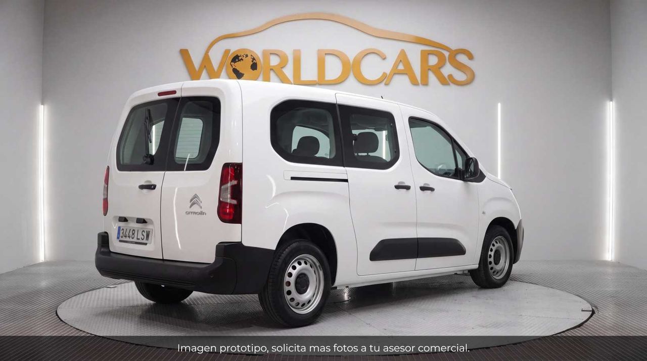 Citroën Berlingo   furgon 1.5 bluehdi 100 control xl doble cabina 102 cv  - Foto 3