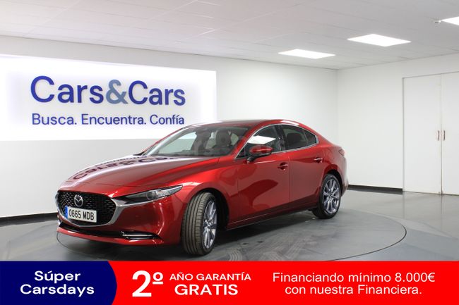 Foto principal del coche Mazda 3 Sedán 2.0 e-Skyactiv-X Zenith 137kW  - 0665MDB de segunda mano en Madrid