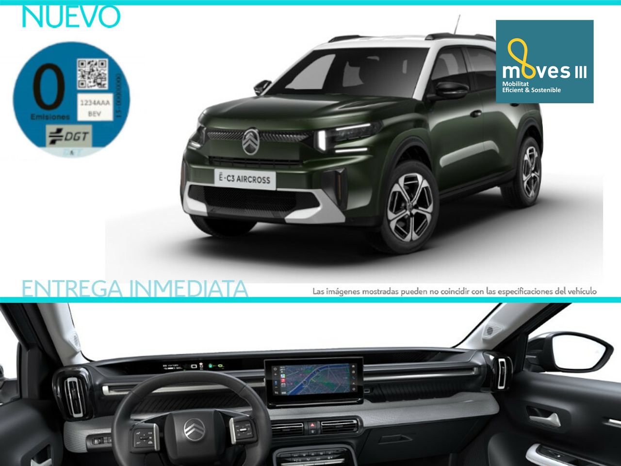 Citroen c4 picasso control velocidad crucero  de segunda mano - citroën ë-c3 aircross 2025 /