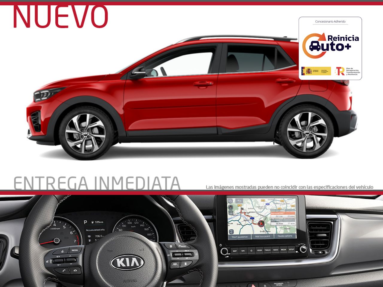 Maquina de chorrear con opcionales  de segunda mano - kia stonic 2025 /
