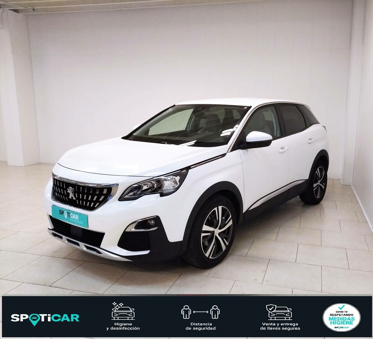 Vehiculo diesel 120cv  de segunda mano - peugeot 3008 2018 /