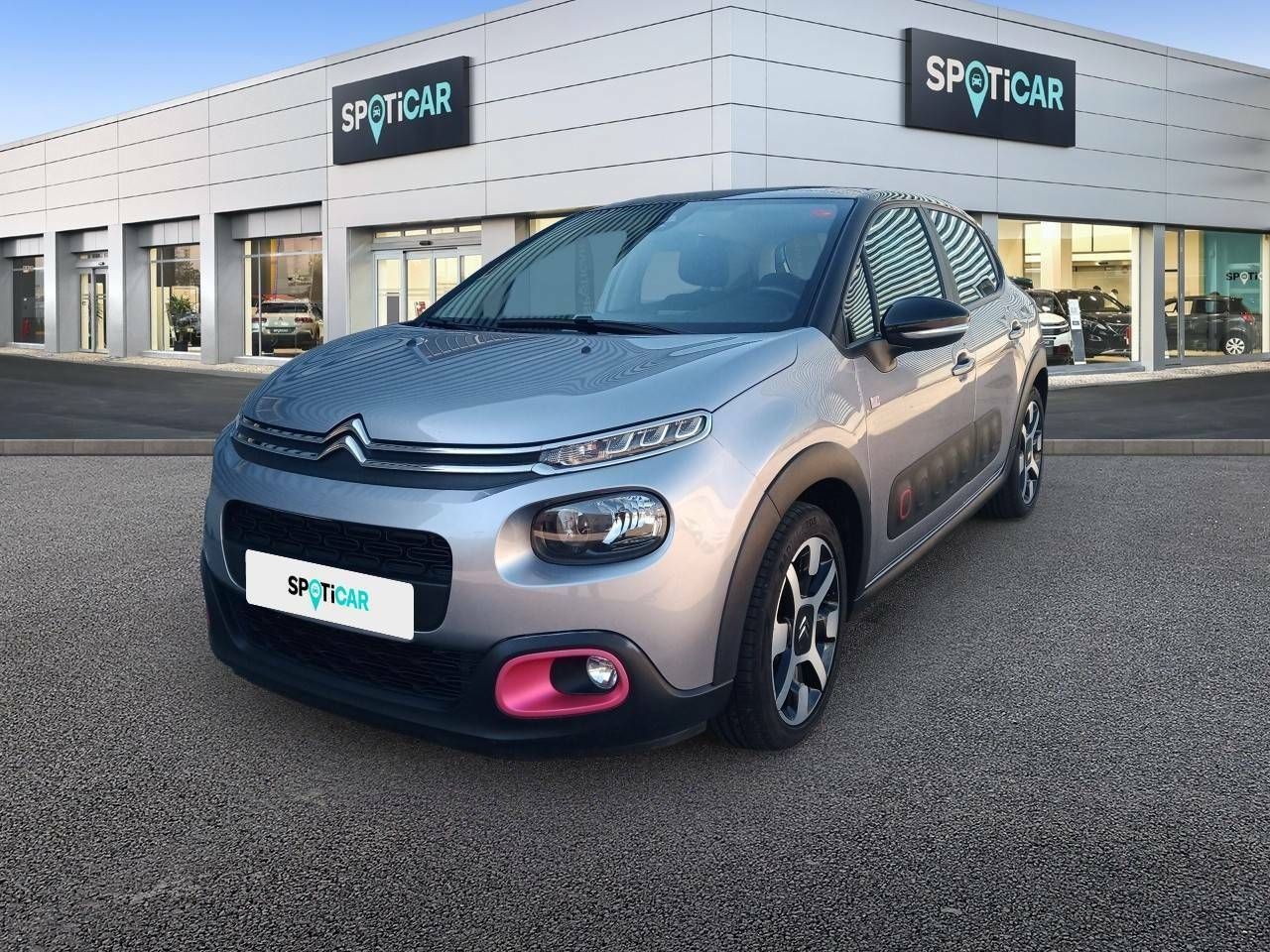 Coches pantalla tactil  de segunda mano - citroën c3 2018 /