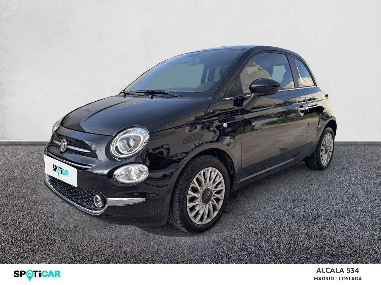 Coche hibrido con mbux  de segunda mano - fiat 500 2024 /