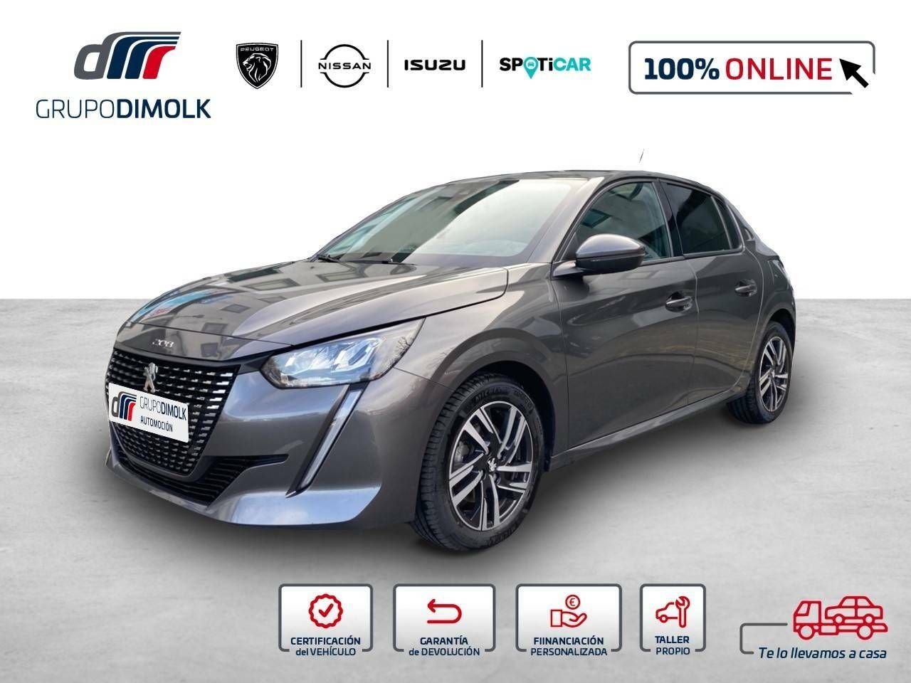 Hyundai kona 2020 conexiones usb  de segunda mano - peugeot 208 2020 /