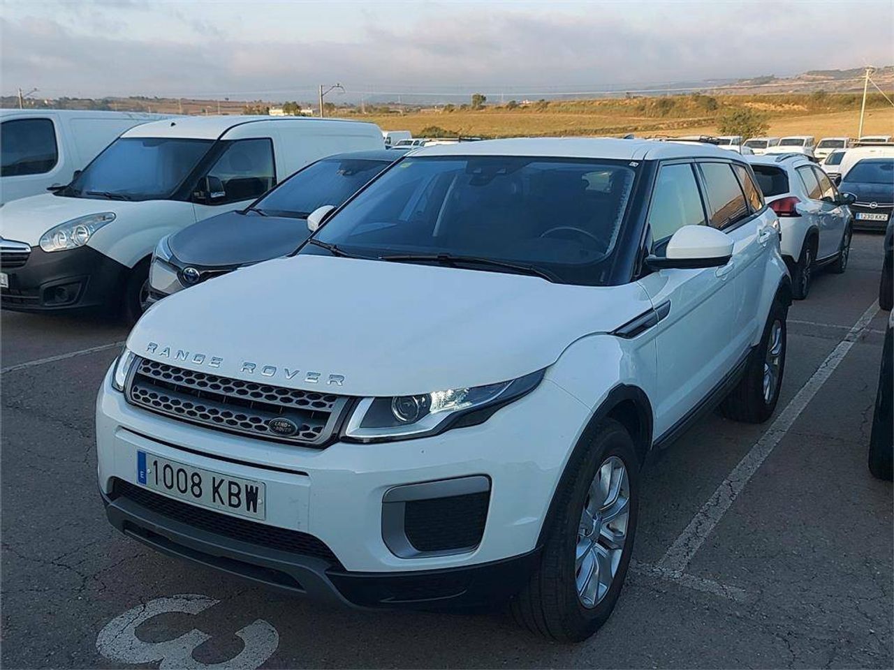 Land rover evoque blanco  de segunda mano - land-rover range rover evoque 2017 /