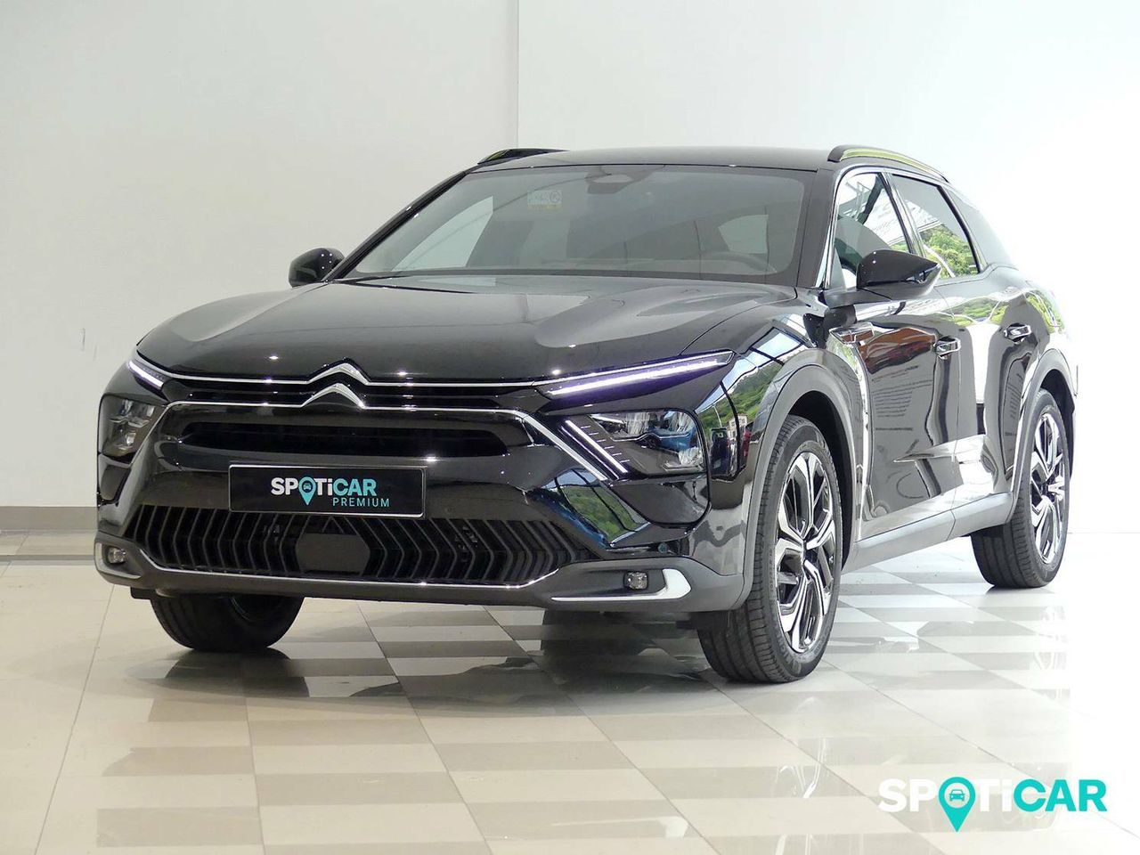 Automovil automatico negro  de segunda mano - citroën c5 x 2022 /