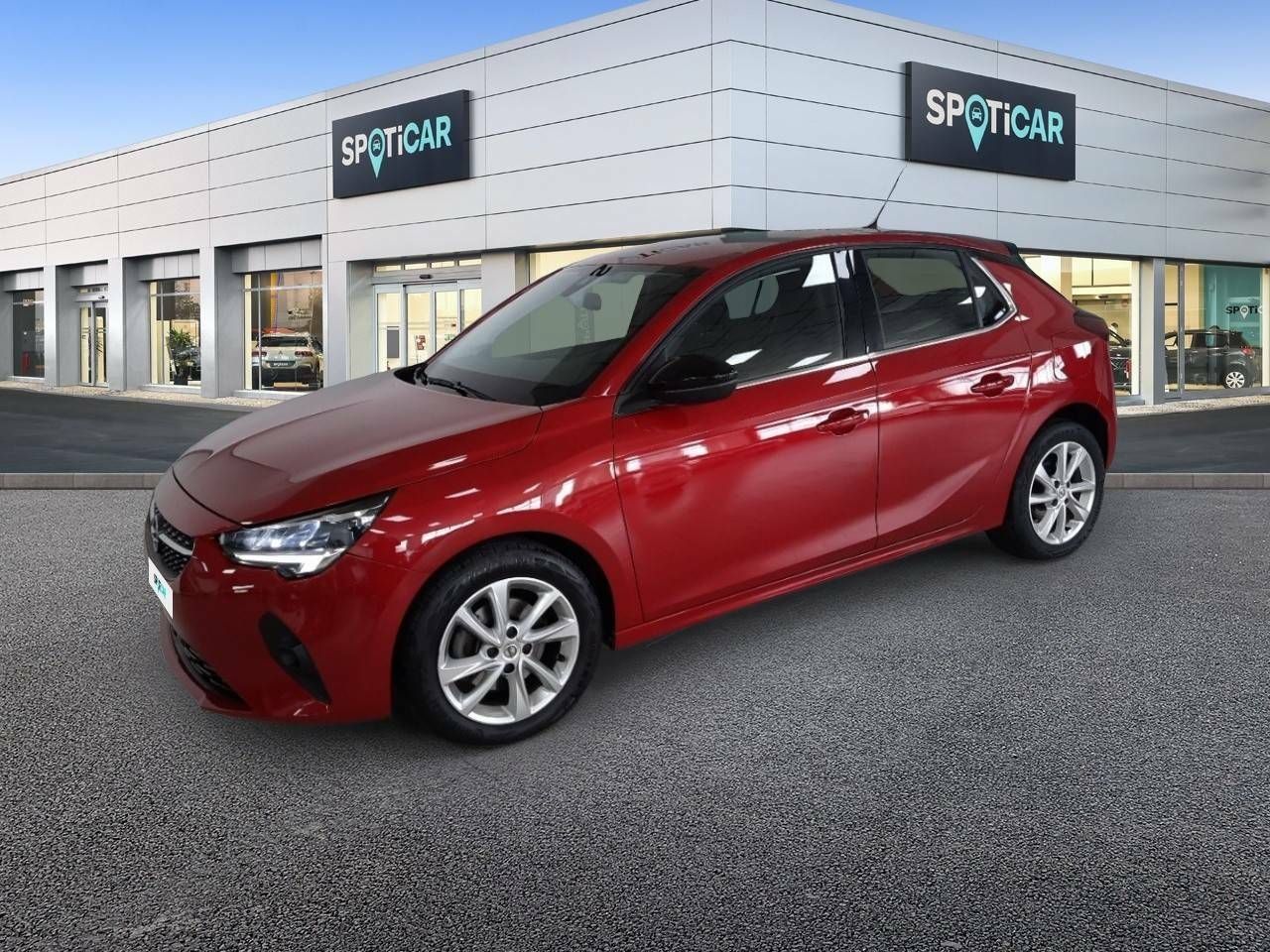 Opel corsa 2019 rojo  de segunda mano - opel corsa 2021 /