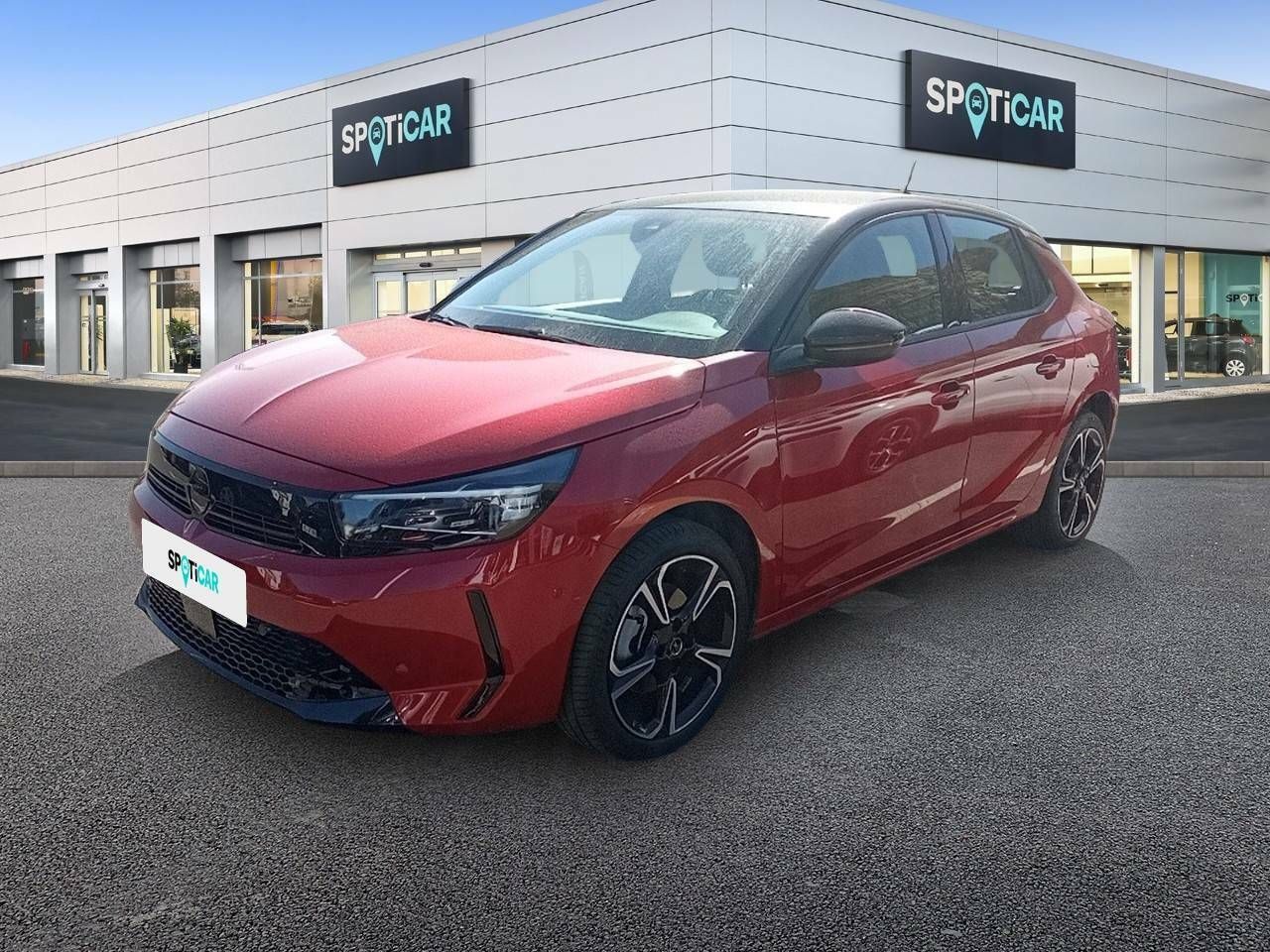 Opel corsa 2019 rojo  de segunda mano - opel corsa 2023 /