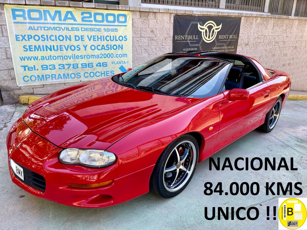 Chevrolet Camaro NACIONAL SOLO 84.000 KMS UNICO !! - 11.900