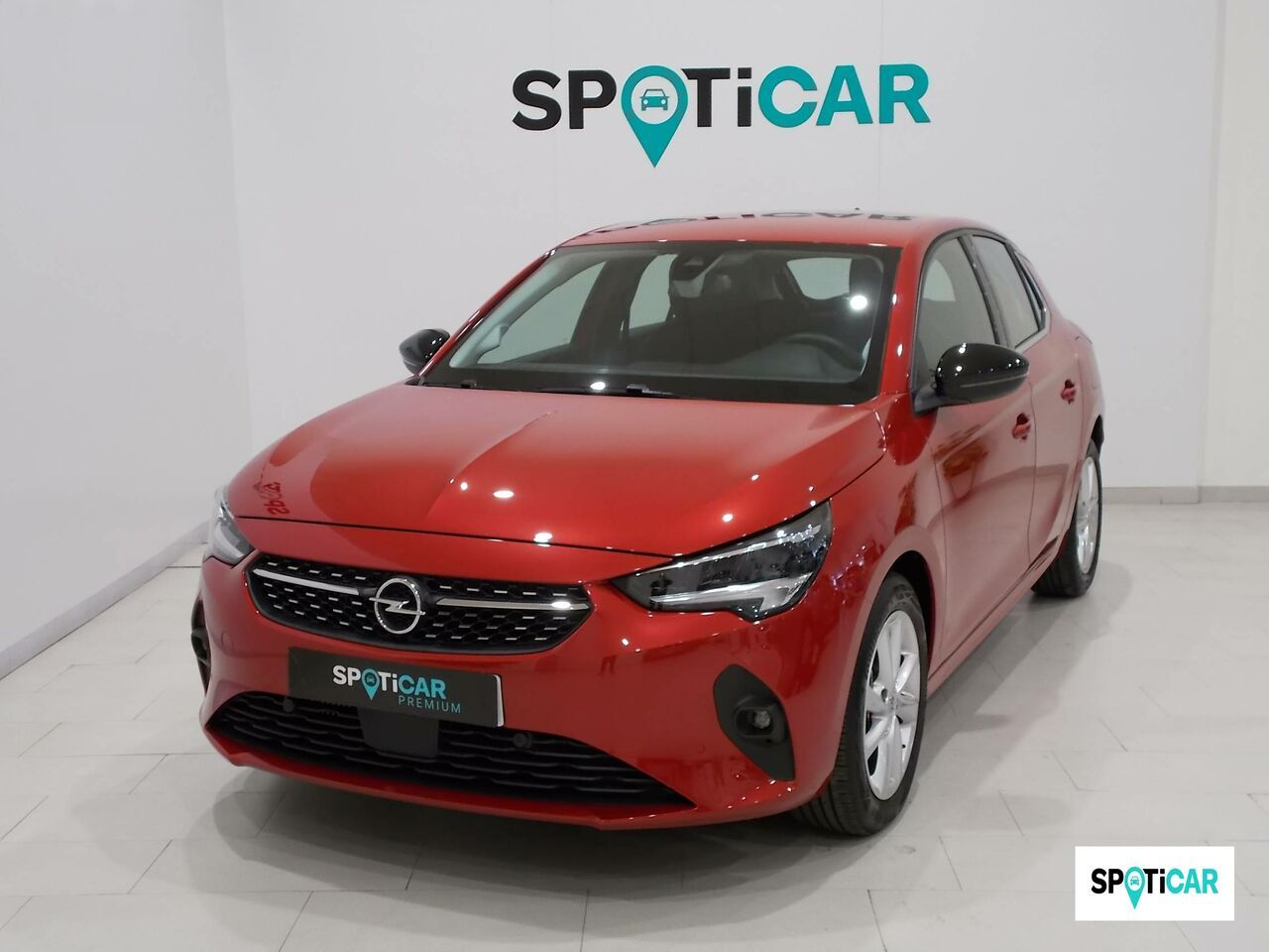 Opel corsa 2019 rojo  de segunda mano - opel corsa 2021 /