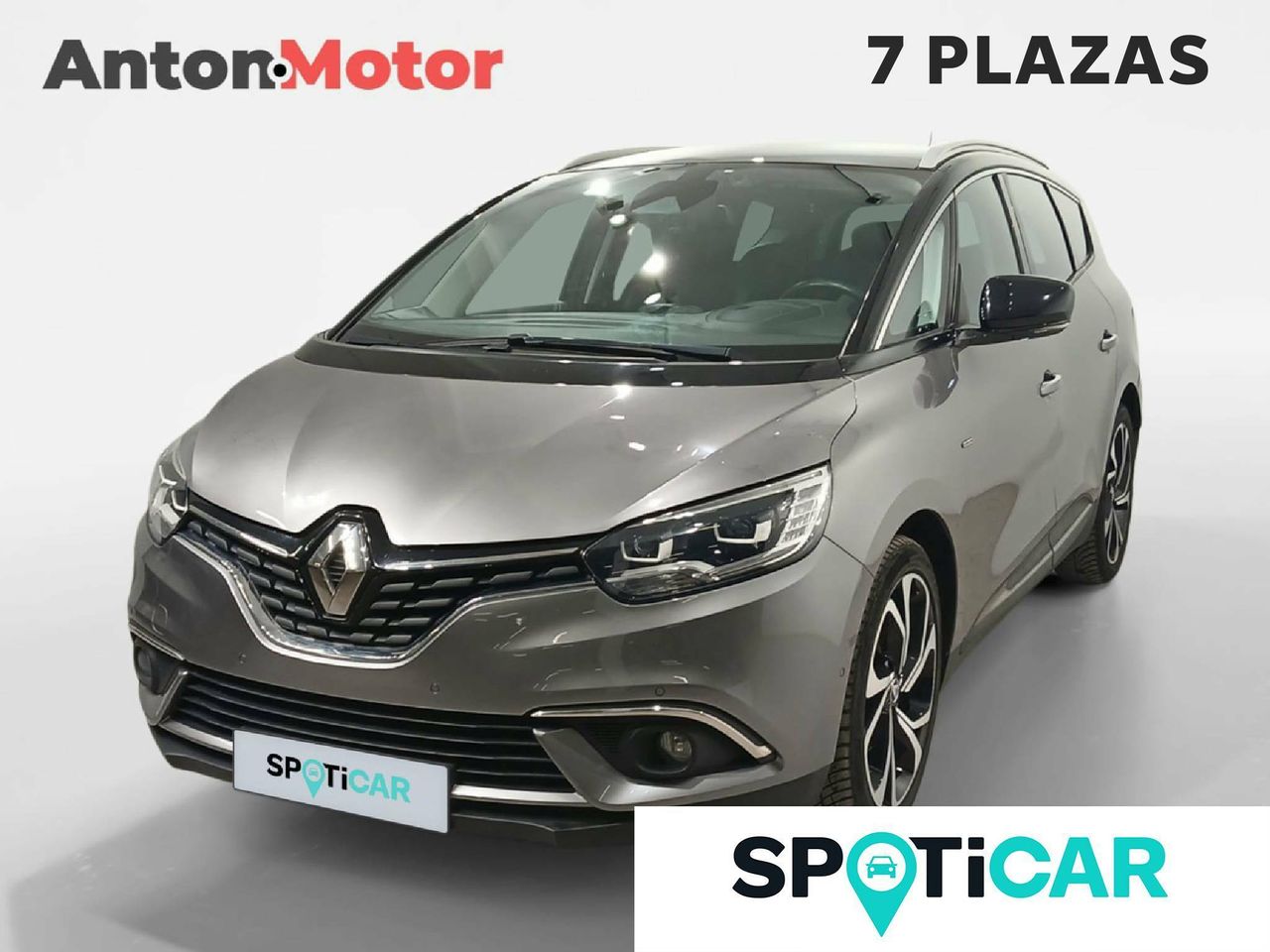 Renault clio tapiceria mixta  de segunda mano - renault grand scénic 2017 /