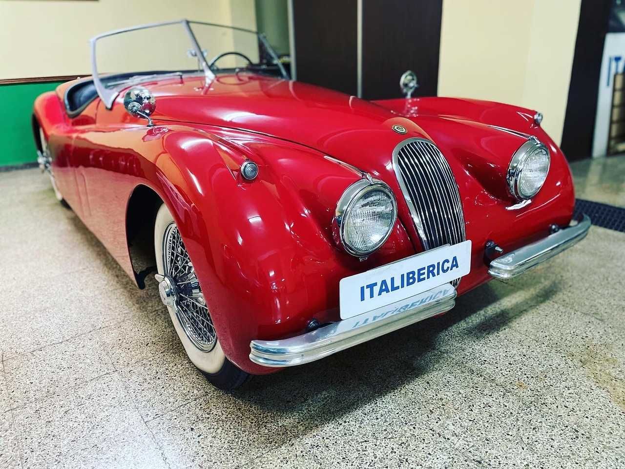 Jaguar ftype rojo  de segunda mano - jaguar xk 1952 /