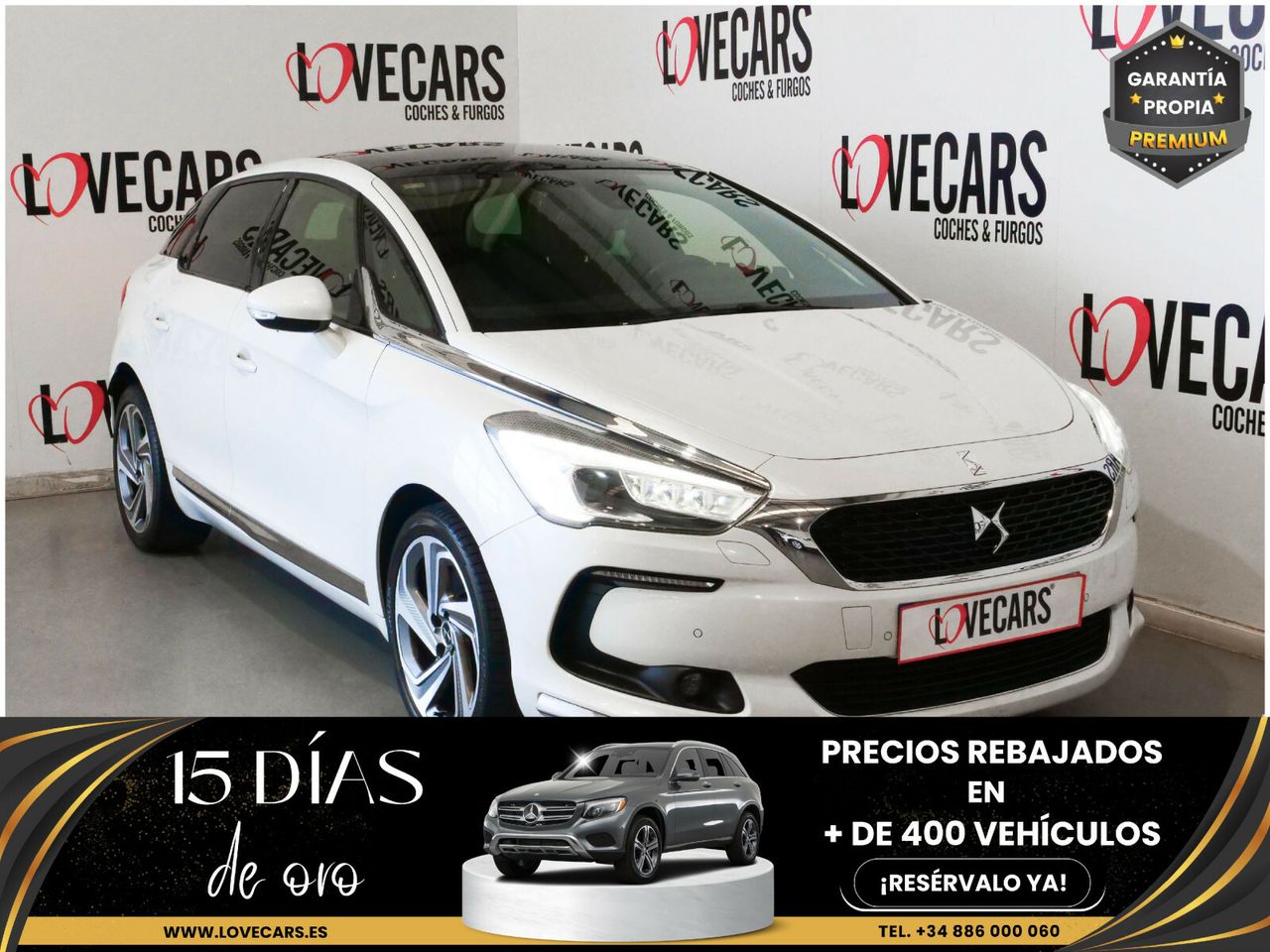 Compraventa  de segunda mano - ds automobiles ds 5 2016 /