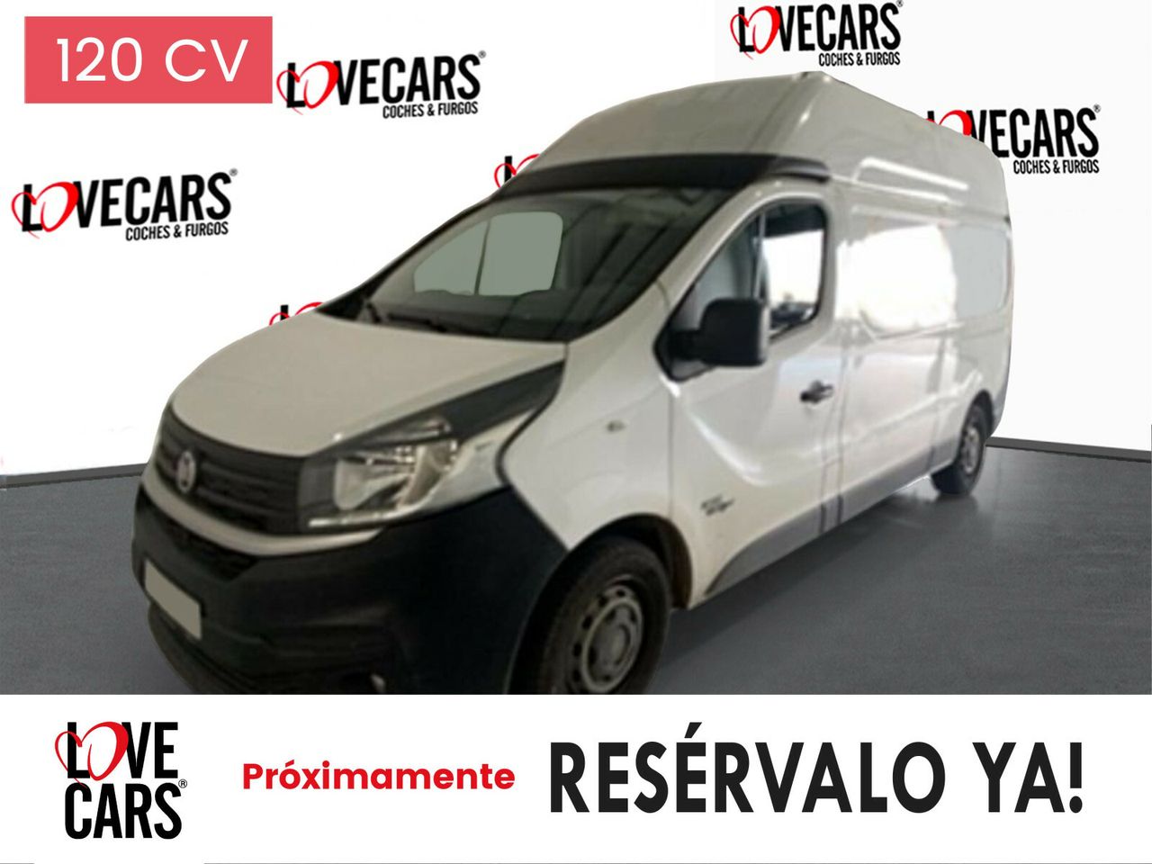 Volkswagen caddy 102 cv  de segunda mano - fiat talento 2018 /