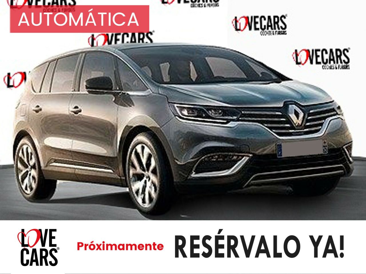 Renault espace automatico diesel  de segunda mano - renault espace 2019 /