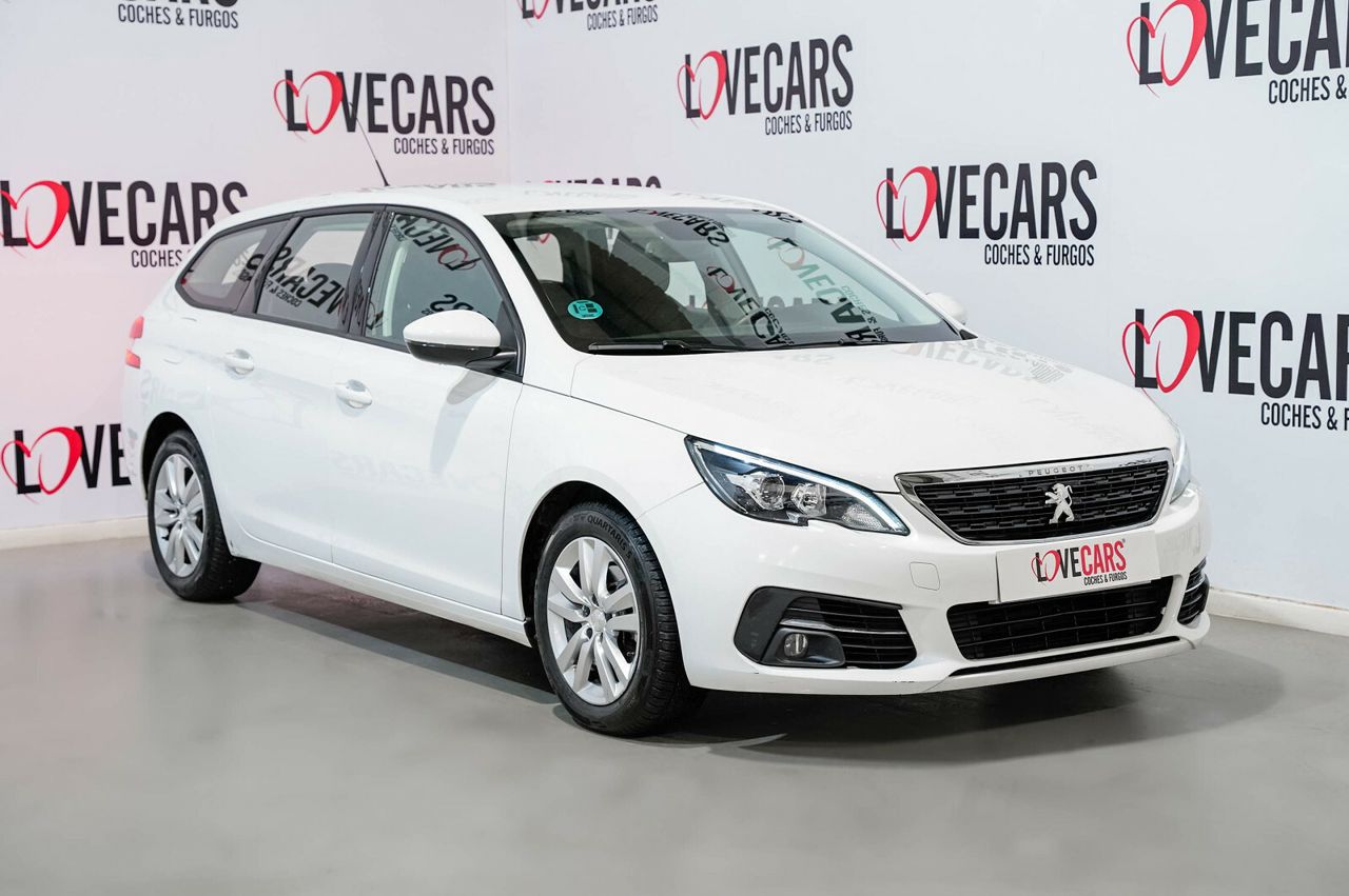 Peugeot 308 2020 diesel blanco  de segunda mano - peugeot 308 sw 2021 /