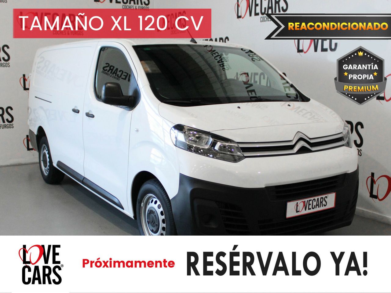 Bluehdi 120 ss 6v  de segunda mano - citroën jumpy 2021 /