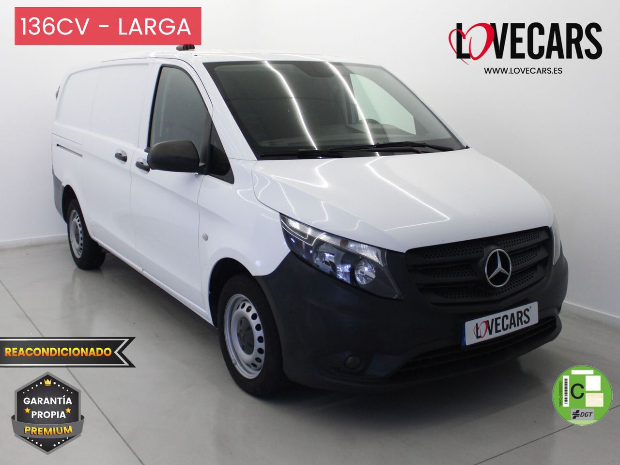Mercedes Vito 114 CDI FURGON LARGO GPS 136