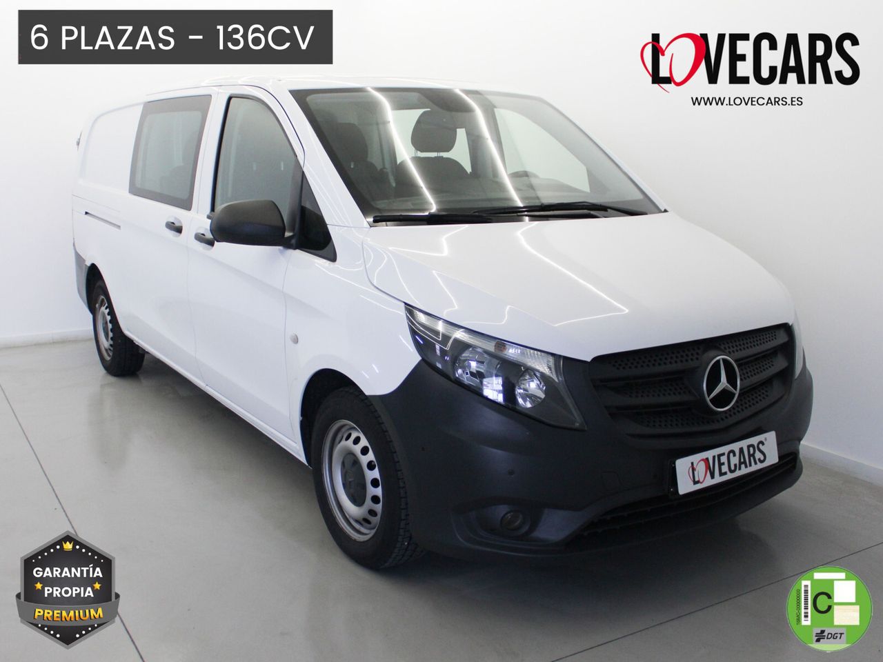 Mercedes Vito 114 DCI LARGA  6 PLAZAS GPS 136