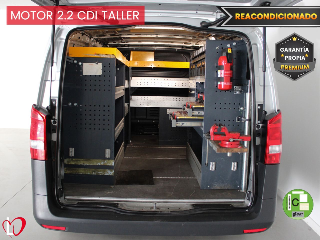 Mercedes Vito 114 CDI 2.2 FURGON TALLER 136