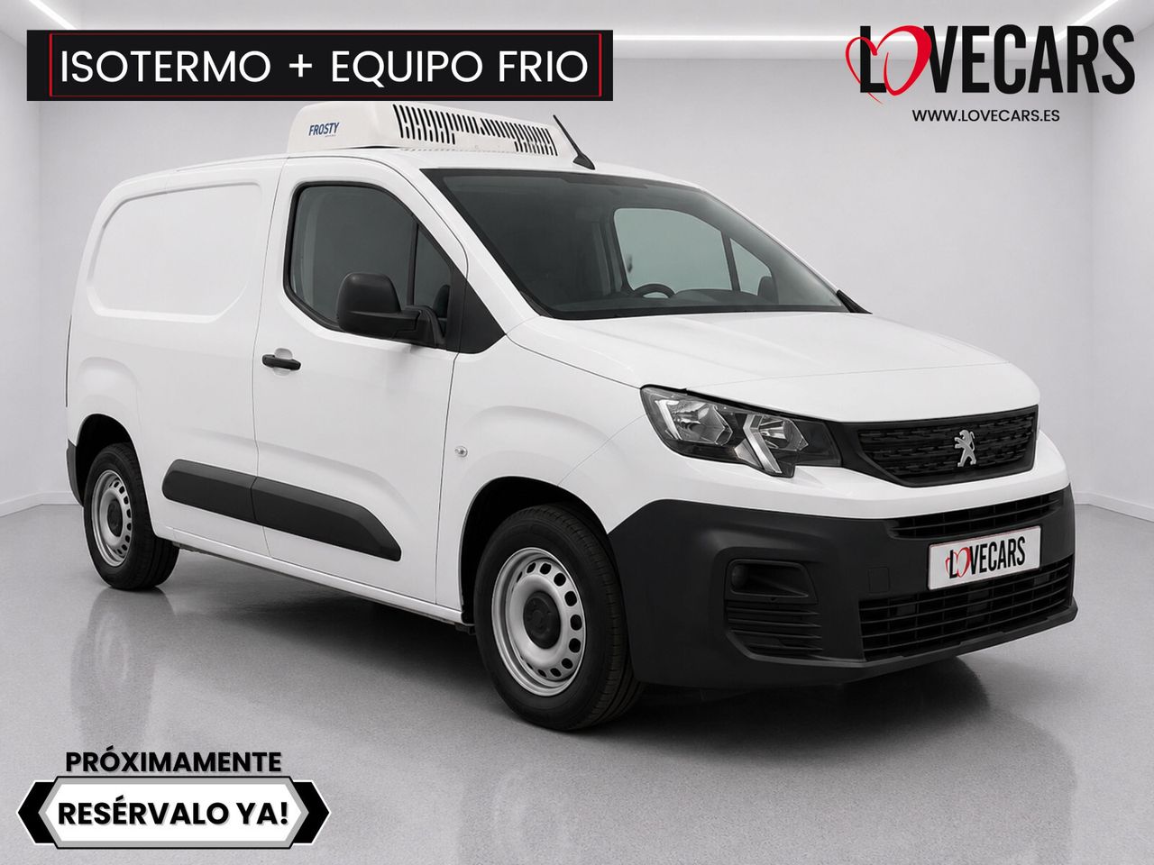 Peugeot Partner STANDARD BlueHDI 100 S&S 6 VEL ISOTERMO + EQUIPO FRIO - Foto 4