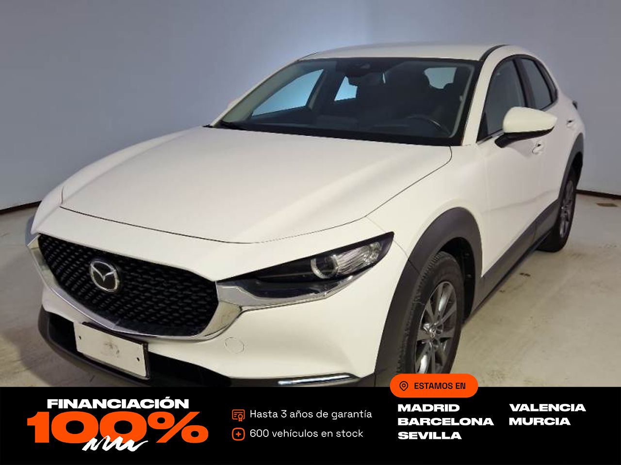 Mazda 2 blanco 115cv  de segunda mano - mazda cx-30 2020 /