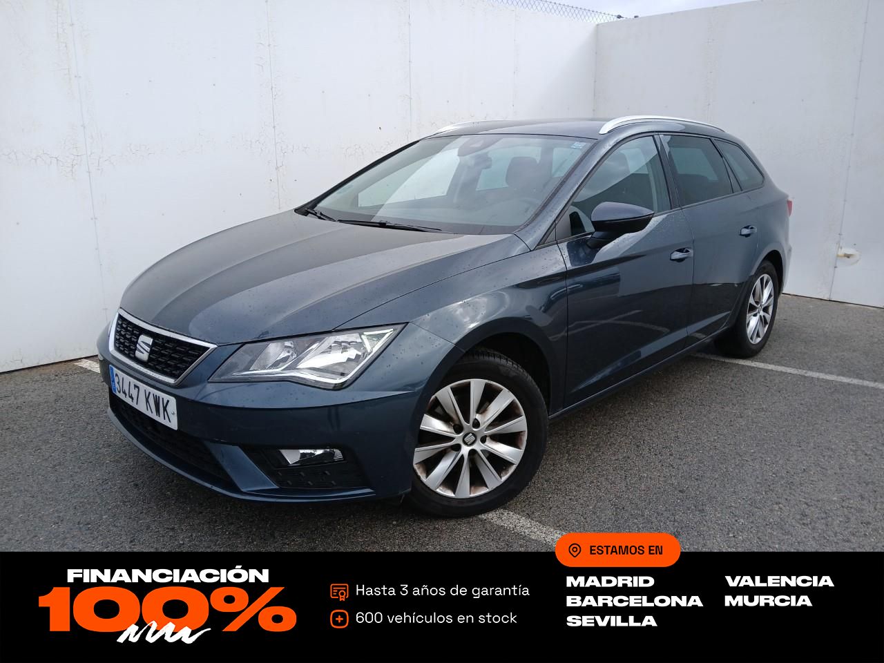 Coche diesel 116cv  de segunda mano - seat leon 2019 /
